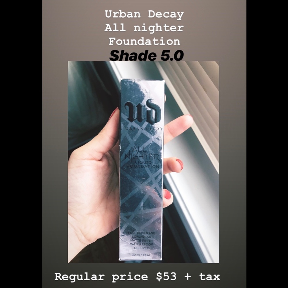 URBAN DECAY ALL NIGHTER FOUNDATION